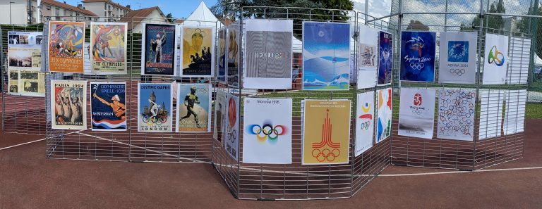 affiches jeux olympique ete hiver sport