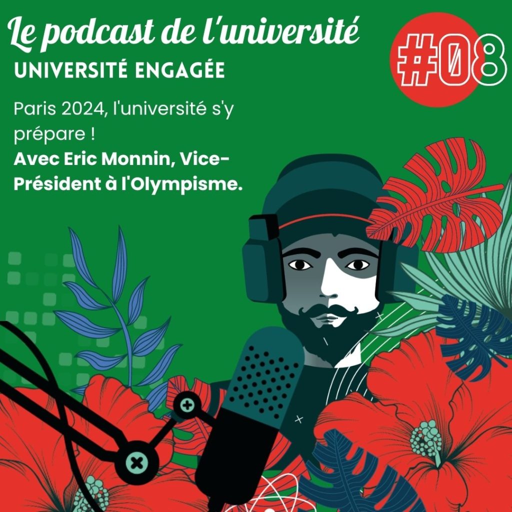 Affiche podcast de l'université